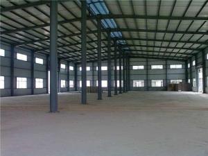 堅固なプリファブ倉庫ビル メイン構造 C ビーム H ビーム 工業用