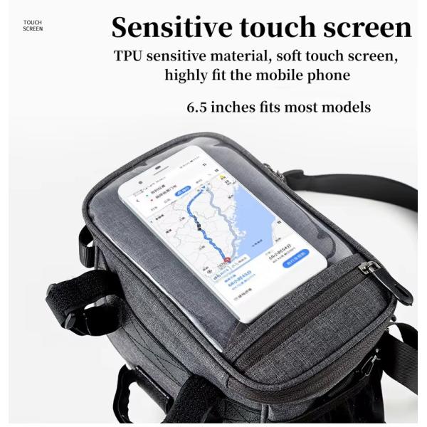 Outdoor Unisex Bicycle Handlebar Bag Waterproof Bicycle Bag for Breathable Front Bag