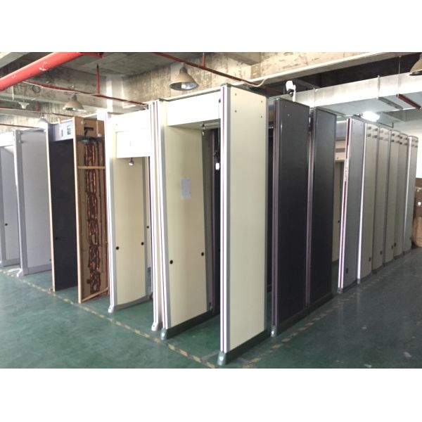 Waterproof Walkthrough Metal Detector Gate 33 Detecting Zones In Built Battery