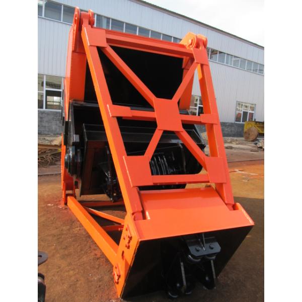 Four Rope Mechanical Clamshell Crane Bucket 0.5CBM ~ 45CBM High Strength