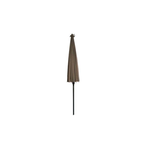 Fiberglass Ribs Round Patio Umbrella 3m Garden Parasol Umbrella