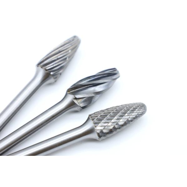 SF-5M Ball Nosed Tree Aluminum Cut Carbide Burr - For Multi-Angle Aluminum Machining