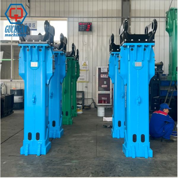 MSB MS700H Hydraulic Breaker | Box Type Soundproof Rock Breaker for 25-35 Ton Excavator
