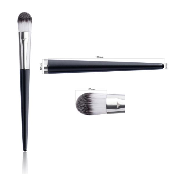 PBT Hair Multipurpose Foundation Makeup Brush Set Unique Design ISO14001