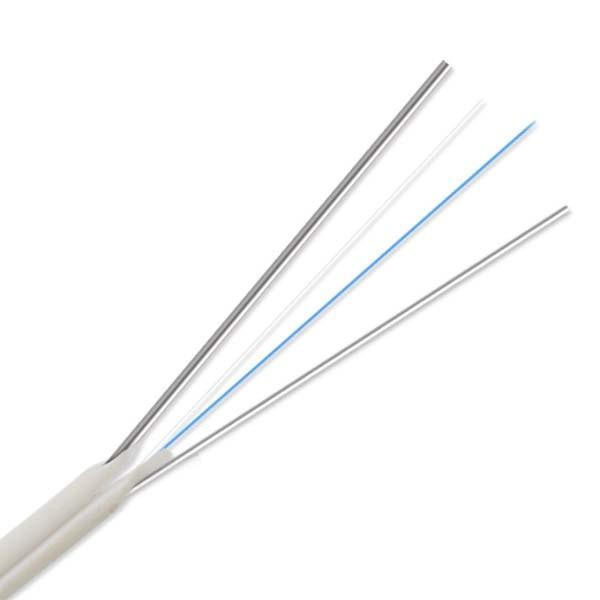 GJXH-2B6  Indoor Drop Cable FTTH Fiber Optic Cable PVC / LSZH