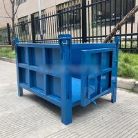 Caixa de material móvel Caixa de paletes acoplável com roda personalizada
