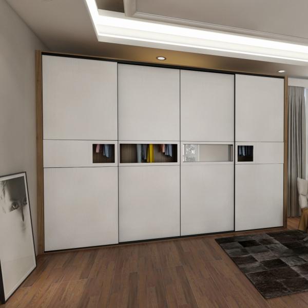 Противополоскательный мастер спальный шкаф 150 см гардероб