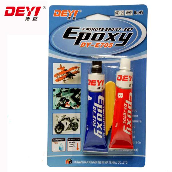 Fast Curing Epoxy AB Glue High-strength for for metal, glass, and plastics. Waterproof, acid-resistant