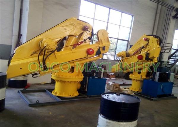 Cost Effective Flexible Marine Knuckle Boom Crane 3T10M High Load High Efficiency