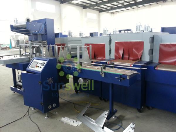 Fully Automatic Shrink Wrap Machine For PET Bottle Glass Bottle POP Can