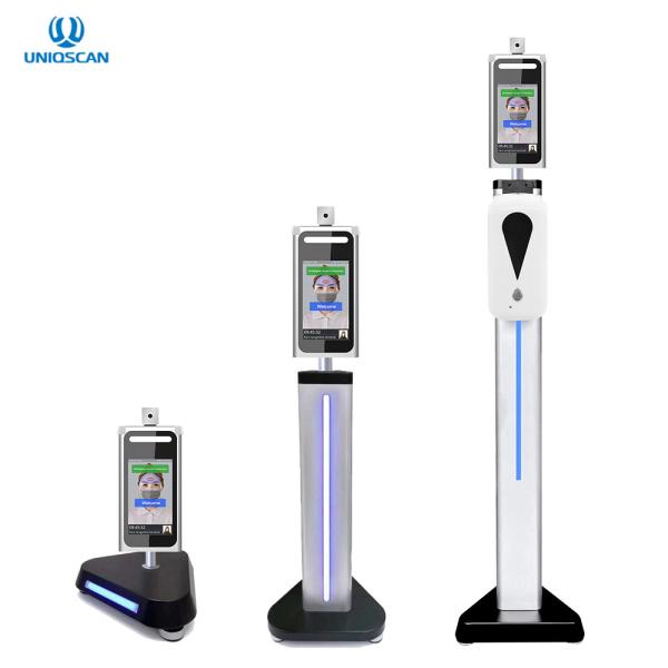 7" ультракрасный турникет управления доступом распознавания лиц 450кд/м2