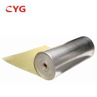 Biens adaptés aux besoins du client de colle soutenus par panneau en aluminium de mousse de mousse d'isolation de la CAHT de longueur