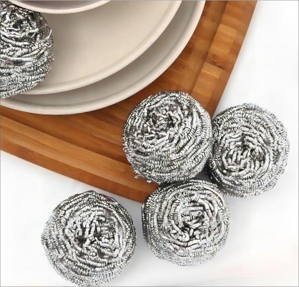 Dirt Removal Stainless Steel Scourers For Anti Ultraviolet Kitchen Cleaning