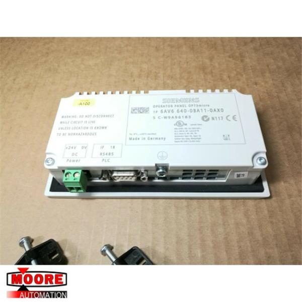 Painel de operador de 6AV6640-0BA11-0AX0 6AV6 640-0BA11-0AX0 Siemens Simatic