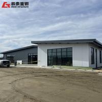 Protección contra la corrosión Galvanizado Estructura prefabricada de acero Taller Almacén