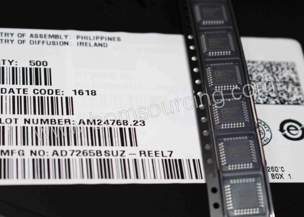 AD7265BSUZ-REEL7 12 Bit Analog to Digital Converter 6, 12 Input 2 SAR 32-TQFP
