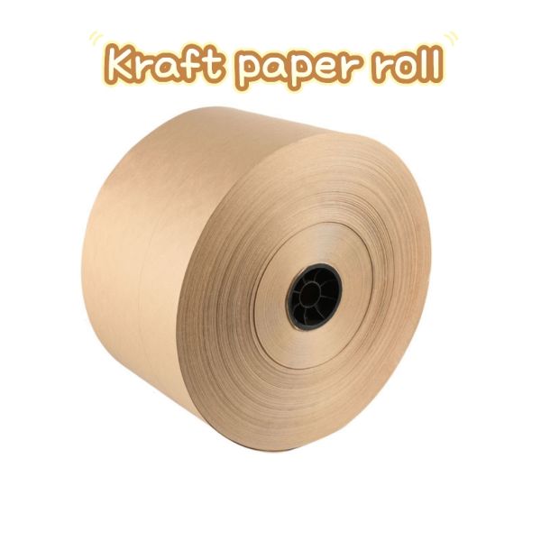 350m Kraft Paper Rolls Single Layers 1000pic Indented Kraft Paper