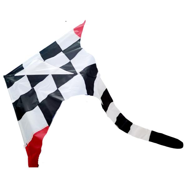 o triângulo material recorrido tecido 5bft deu forma ao papagaio 115*200cm