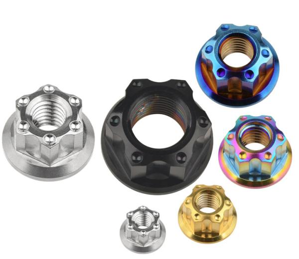AMS4928 Titanium Hex Nut Titanium Alloy Hexagon Nut M8