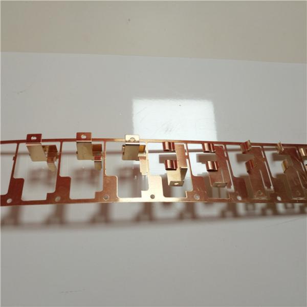 OEM Small Size Precision Metal Stamping Parts Brass Sheet Material High Precision