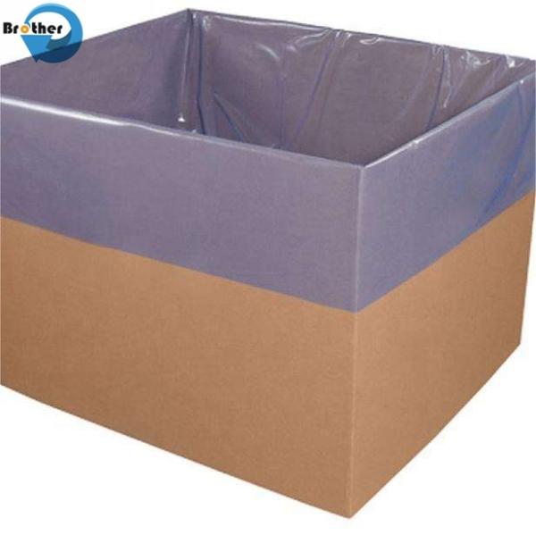 Waterproof Disposable PE Square Bottom Carton Box Liner Bag