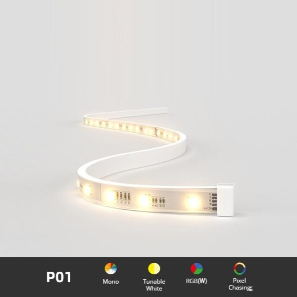 IP68 7mm LED Neon Slim Flex com difusor transparente ou lechoso opcional