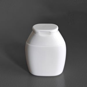 Flip Top Cap Design 40ml 60ml HDPE Cosmetic Bottle with Customizable Shapes for Shampoo and Skincare
