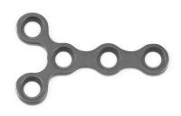 Multiholes plaque les implants titaniques en 