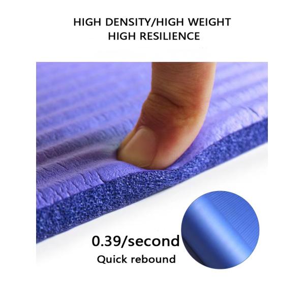 183*61*0.8cm Exercise Yoga Mat NBR Washable Custom Logo Yoga Mats