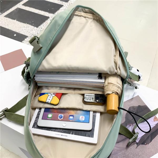 Customized Color Korean Backpack Chinese Cute Fancy Kawai School Bags For High School Teenage Girl