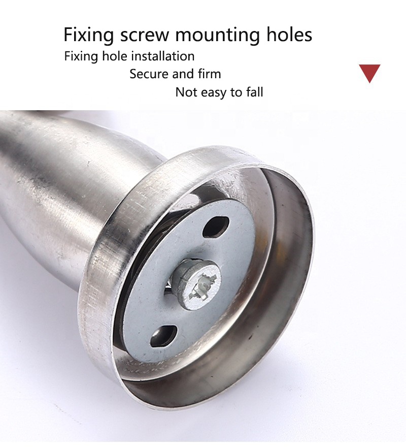 Stainless Steel Modern Anti-Collision Door Stopper Easy Installation Wall Mount for Hotel Use 1 Year Warranty Total Project