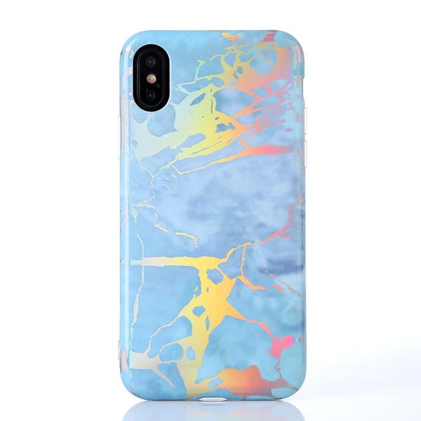 Iphone Xs Max TPU laser marble case, Iphone XR TPU laser marble case, Iphone X protective TPU case, Iphone X accessories