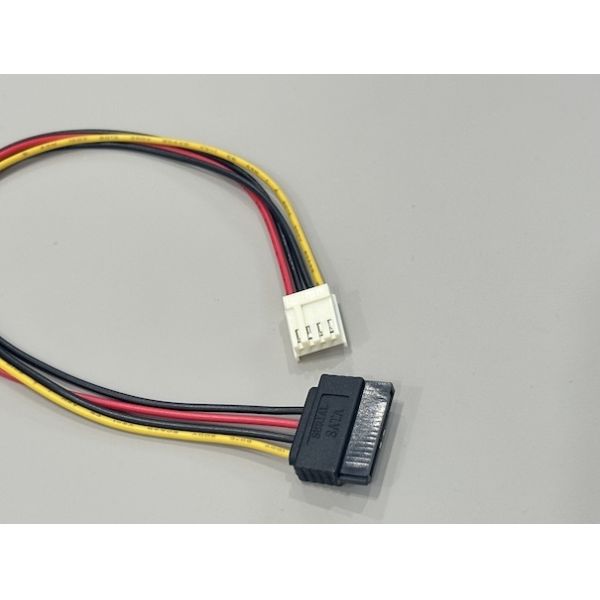 SATA 15Pin Power to 4Pin PCB Wire Cable Connector – Electrical Terminal Harness for HDD / Fan / LED