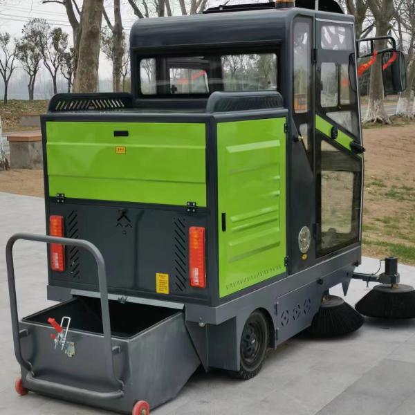 Automatic Brush Electric Water Sanitation Rotary Outdoor Steering Wheels Industrial Floor Sweeper