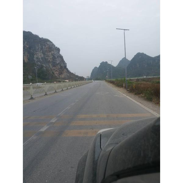 230.4W 12.8V Battery 5000LM All In One Waterproof Solar Lights