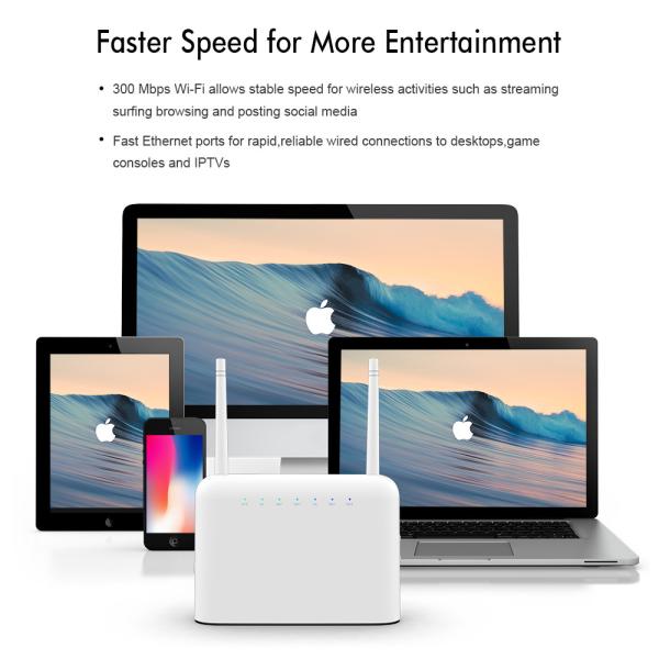Порт маршрутизатора 5000mah 4G RJ45 CPE WiFi OLAX AX7 Pro открыл беспроводной маршрутизатор модема