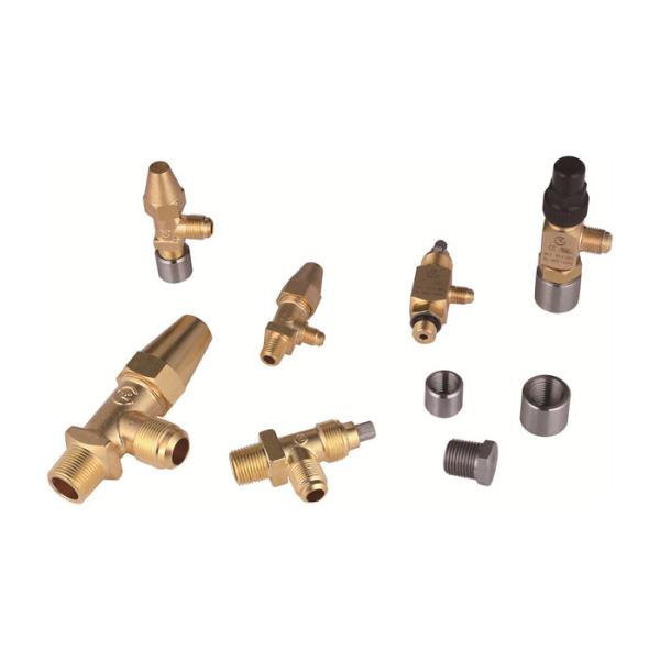 Refrigeration Angle Valve For CFC HCFC HFC R717 Media With Long Life And 9.5MPa Pressure