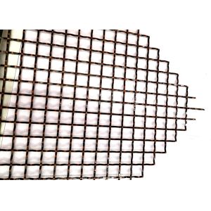 Античная черная сплетенная ткань металла, нержавеющая сталь сплетенная сетка с квадратной картиной