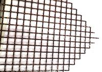Tissu tissé noir antique en métal, maille tissée d'acier inoxydable avec le modèle carré