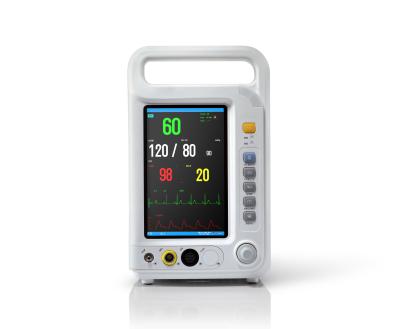 Vital Signs Patient Monitor Machine 6 Parameters for ICU / CCU with 7 inch Color Multi Display