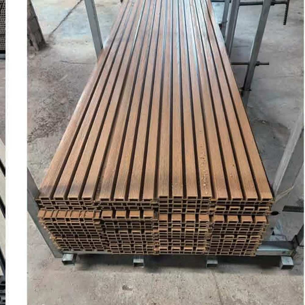 150mm-200mm Eco Wood Decorative Wall Panel 13 Profiles Waterproof Wall Panel