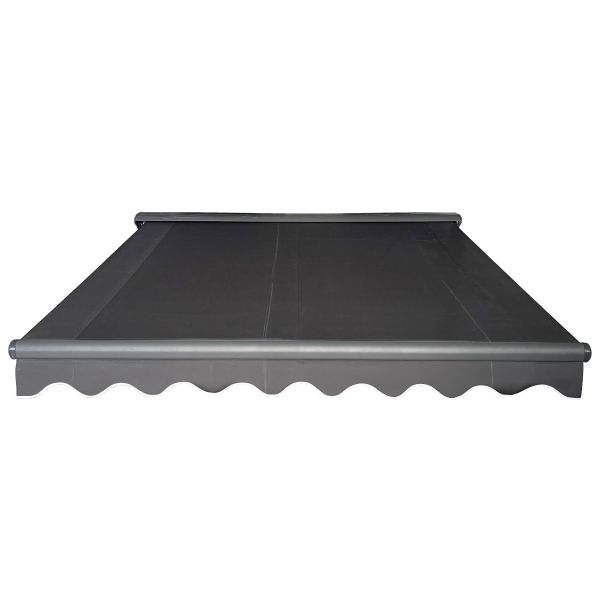 Customized Outdoor Sun Shade Aluminum Awning Half Cassette Canopy Retractable Arm Awning