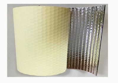 Self Adhesive Backed Insulation XPE Foam Foil Sound Heat Insulation House Construction
