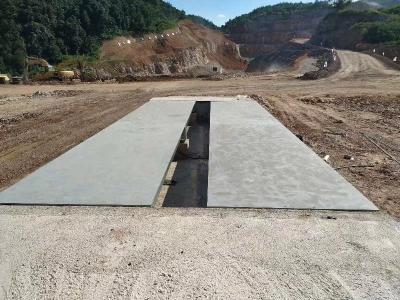 Mining Truck Scale Weighbridge , 10 Ton Weighing Scale Pitless Type Weighbridge