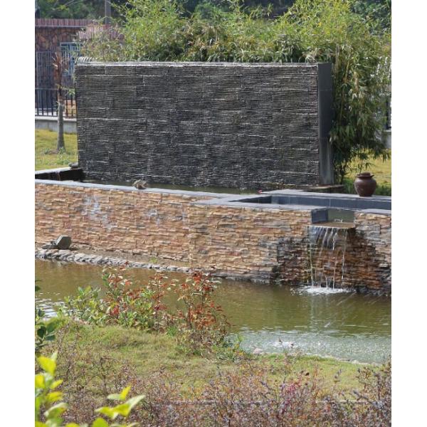 Камень PRIMERA ISO13006 искусственный, экстерьер шифера каменной стены воды 0.14cm