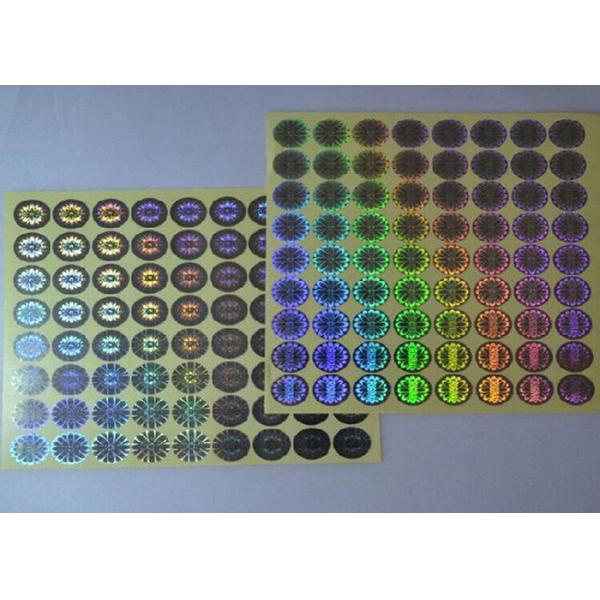 Ярлыки трамбовки очевидные изготовленные на заказ голографические 3Д для упаковки коробки ярлыка пробирки