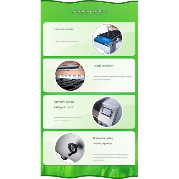 Home Fully Automatic Chocolate Chip Cookie Maker Machine with 950*1600*1380mm Size
