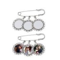 Photo de bricolage Femmes broches à broches broche ronde de sublimation