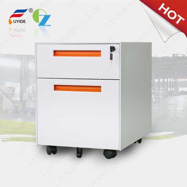 offer mobile pedestal FYD-H001,H490XW380XD500mm,KD structure, orange handle