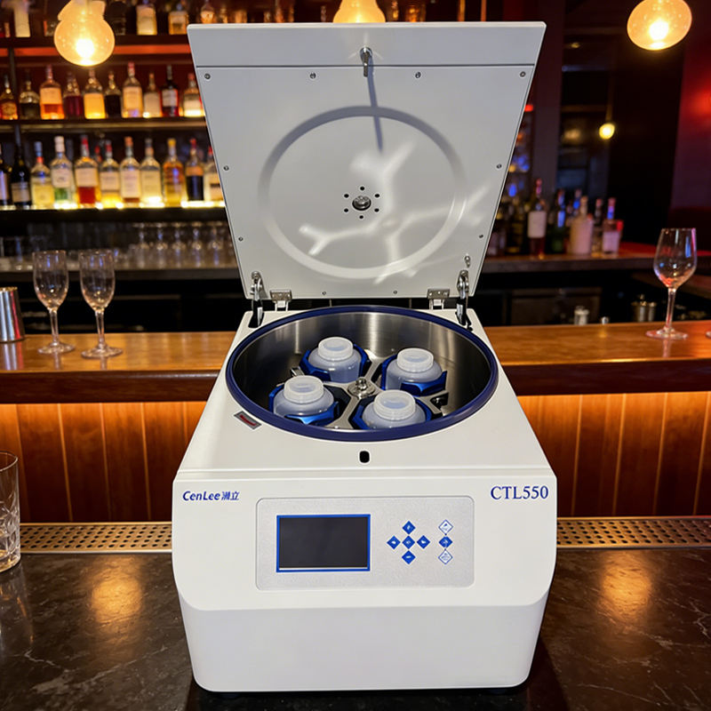 Cenlee CT550 Professional Cocktail Clarification Centrifuge 3000ml High Capacity Equipment for Bars Restaurants and Mixologists
